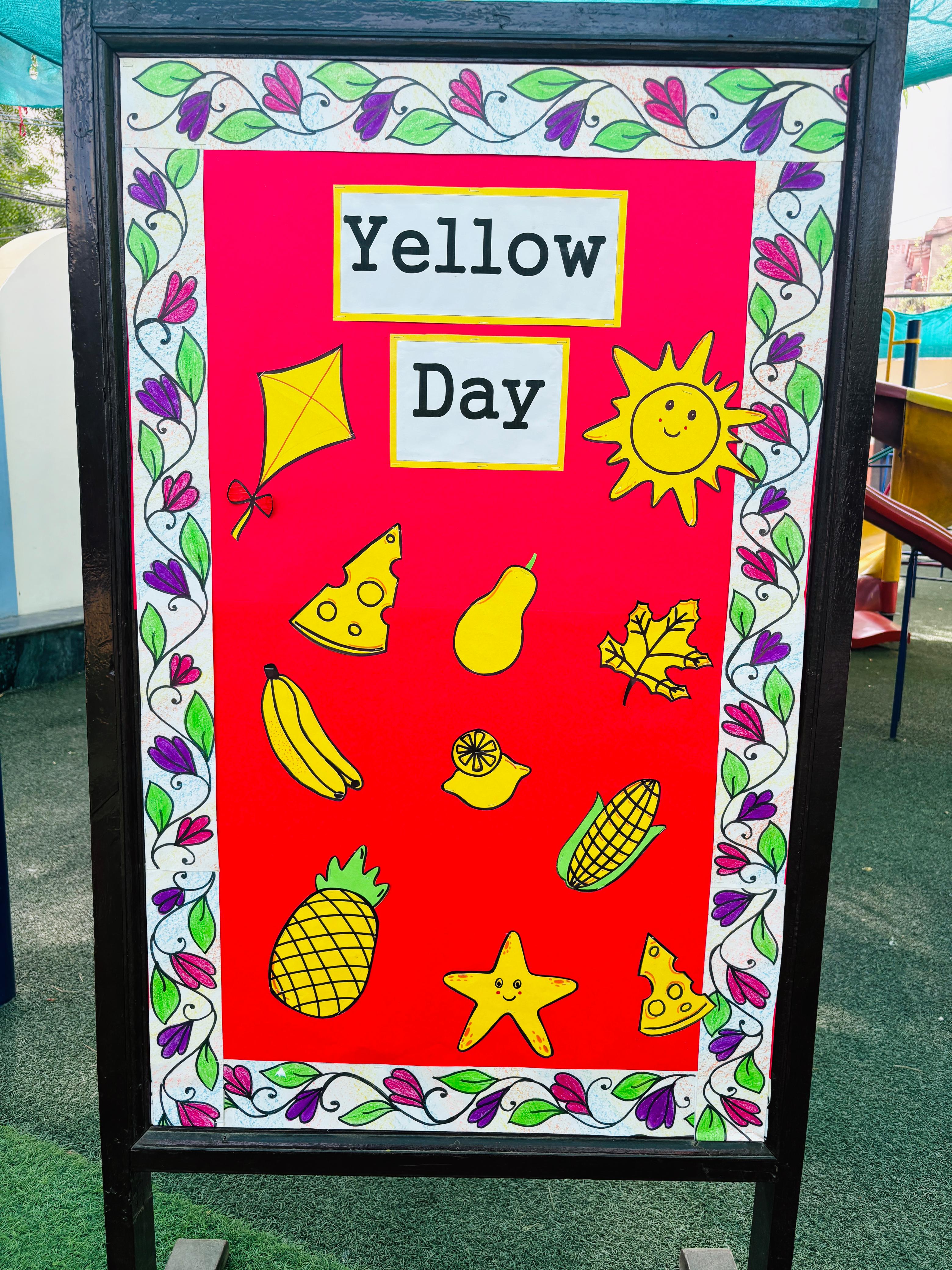 Yellow Colour Day (21.04.2025)